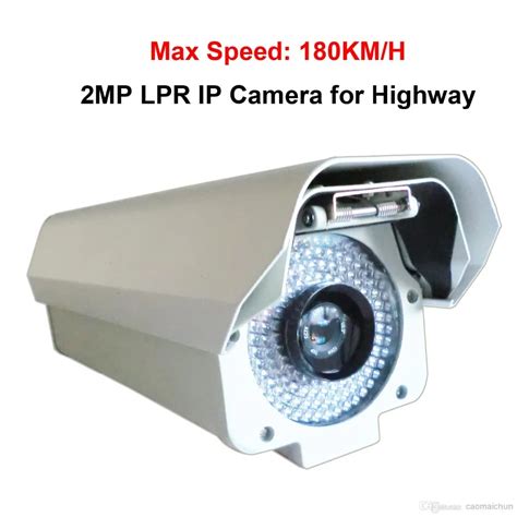 2.0Megapixels 1920*1080P License Plate Recognition Camera IP LPR camera ...