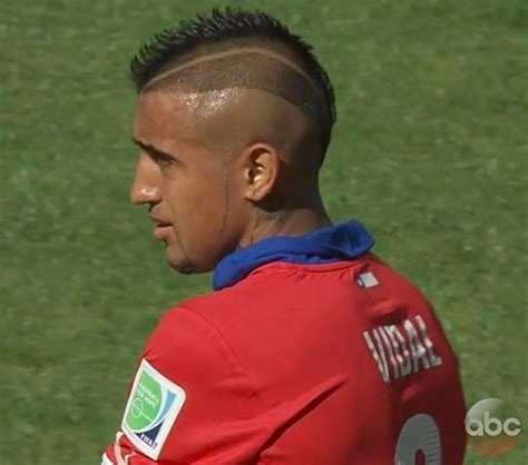 Arturo Vidal's haircut in full form at World Cup | Larry Brown Sports