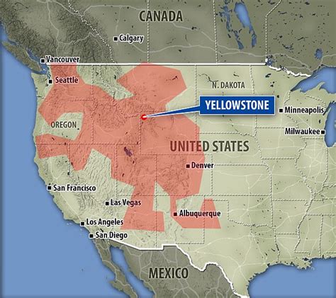 Yellowstone supervolcano hit by 878 earthquakes | Daily Mail Online