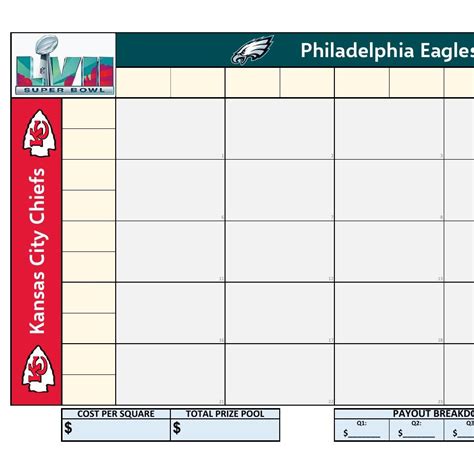 Superbowl 2023 Squares Template - KC vs PHI - (25 Sqaures).pdf | DocDroid