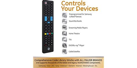 GE Universal Remote Control