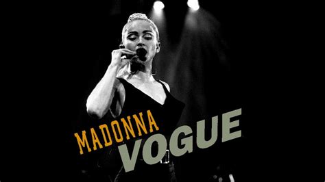 Madonna - Vogue (Blond Ambition Vocal Mix) - YouTube