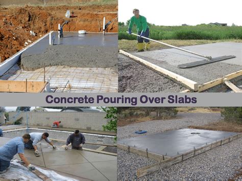 How to Pour Concrete Over-Existing Concrete Slab?