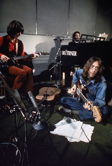 Pictures of Rehearsals and Recording Sessions of The Beatles' 'Let It Be' in January 1969 ...