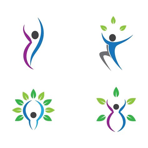 Wellness logo images design 1968264 Vector Art at Vecteezy