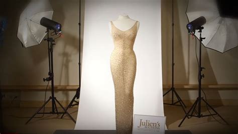 Marilyn Monroe's 'Happy Birthday' dress sells for $6.5m at LA auction ...