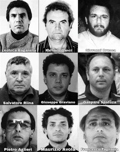 What happened to this core group of Sicilian Mafia members, regarded as ...