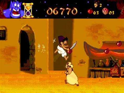 Disney's Aladdin (PC/DOS) Agrabah Market - 1st Level - YouTube