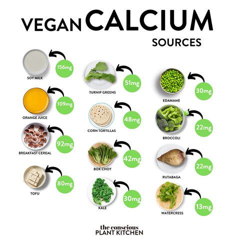 The best vegan calcium sources – Artofit