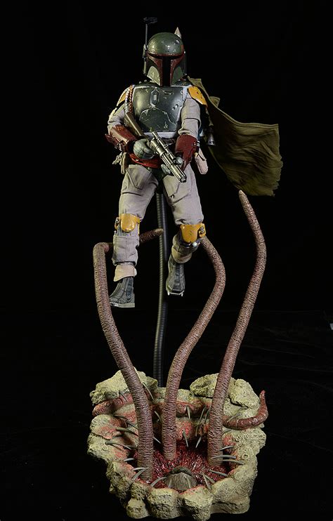 Review and photos of Deluxe Boba Fett sixth scale action figure by Hot Toys