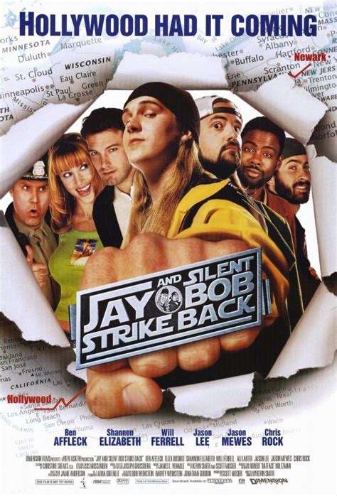 Jay and Silent Bob Strike Back 11x17 Movie Poster (2001) Shannon ...