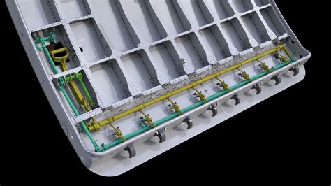 Airbus A330-300 - Cargo door mechanism animation - YouTube