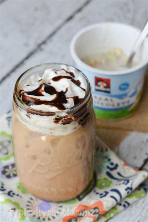 Easy to Make Iced Mocha Recipe - Typically Simple