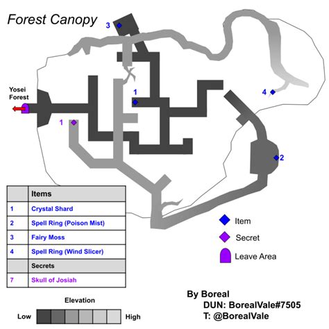 Lunacid Items & Secrets Maps Guide - SteamAH