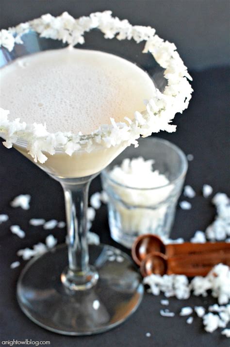 Coconut Cream Martini | A Night Owl Blog