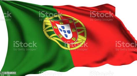 Bendera Portugal Dengan Struktur Kain Di Angin Foto Stok - Unduh Gambar Sekarang - Bendera ...