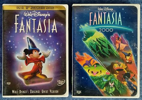 Fantasia 2000 (DVD) Walt Disney THX MICKEY MOUSE CLASSIC MUSIC VAULTED ...