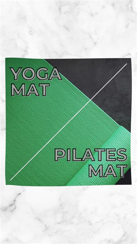 Yoga Mat vs. Pilates Mat | Pinterest