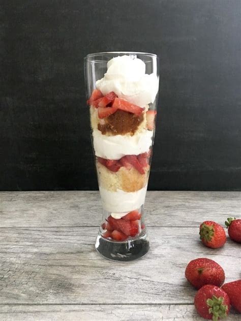 Strawberry Shortcake Parfait - Cooking With Bliss