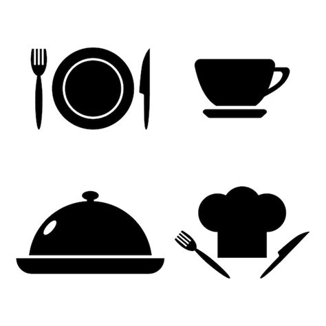 Premium Vector | Restaurant vector icon