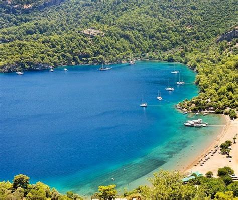 Beach in Mugla, Turkey Mugla, Marmaris, Places To Visit, Coastline, River, Visiting, Instagram ...