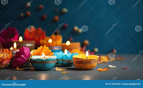 Diwali is the Festival of Lights in India Stock Illustration ...