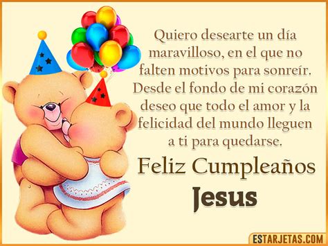 Feliz Cumpleaños Jesus. Imágenes, Gif ,Tarjetas y Mensajes