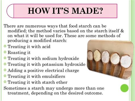 modified starch