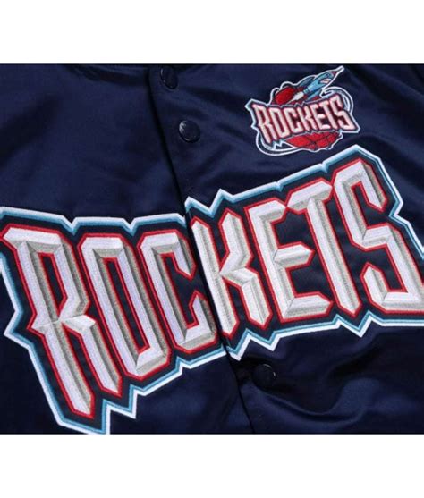 Navy Lightweight Houston Rockets Jacket