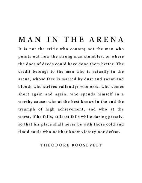 The Man In The Arena Theodore Roosevelt Poster Painting by Reynolds Ward | Fine Art America