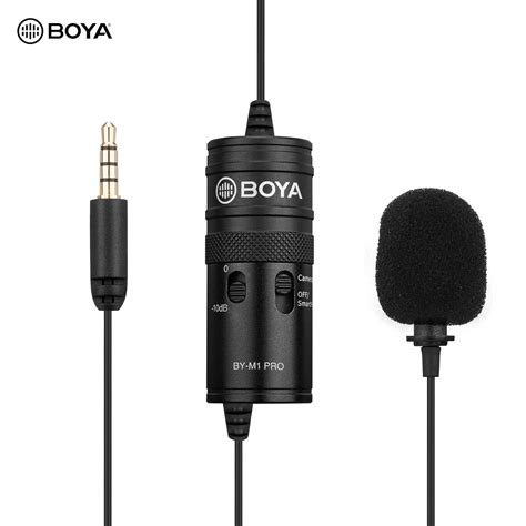 Boya BY-M1 Pro Lavalier Microphone With 3 Year Warranty - Khawaja Photos