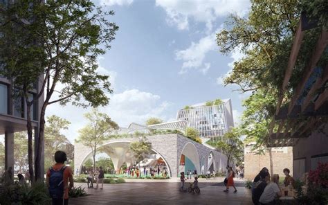 DBJ Designs Open Arcade and New Low-Rise Tower in Australia | ArchDaily