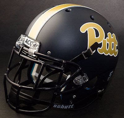 PITTSBURGH PITT PANTHERS Football Helmet | eBay