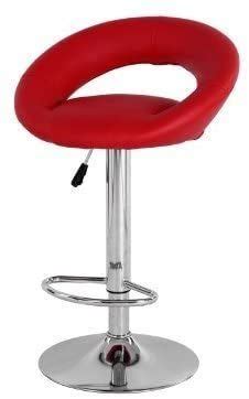 jersey seating PU Leather Hydraulic Lift Adjustable Counter Bar Stool ...