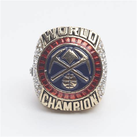 2023 Denver Nuggets NBA Championship Ring Replica – Kemp Ring