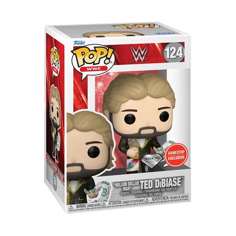 2023 WWE Funko POP! Vinyls 124 "Million Dollar Man" Ted DiBiase [Exclu ...