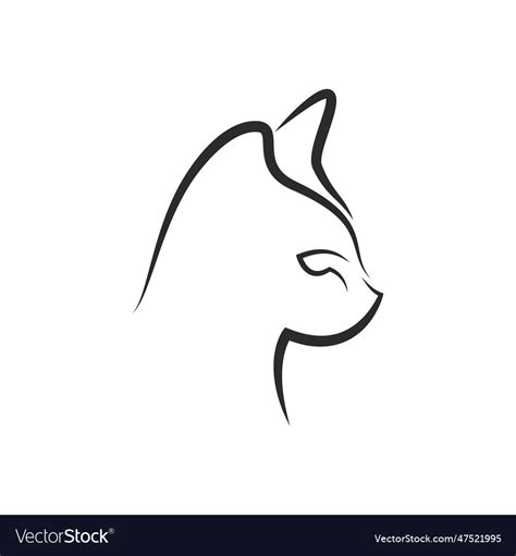 Cat logo Royalty Free Vector Image - VectorStock