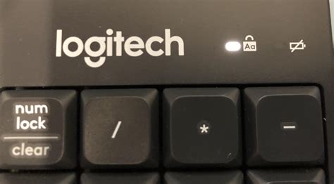 What does the “Aa” locked LED indicate on the keyboard (k850)? : r/logitech