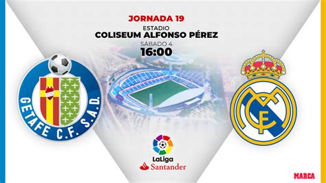 LaLiga: Getafe - Real Madrid: horario y dónde ver en TV hoy el partido de LaLiga | Marca.com