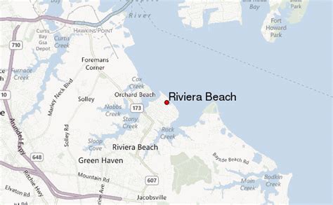 Riviera Beach, Maryland Location Guide