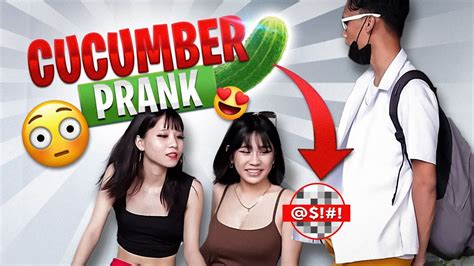 Cucumber Prank in Philippines Part 1 - YouTube