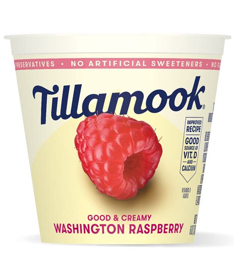 Washington Raspberry Lowfat Yogurt - Tillamook