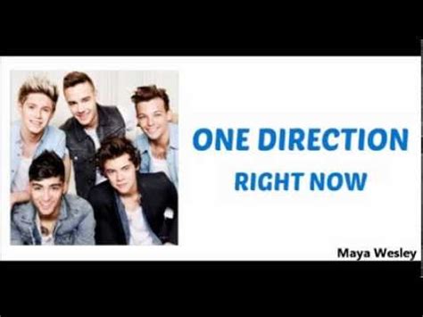 One Direction - Right Now (Lyrics and Pictures) (Album Midnight ...