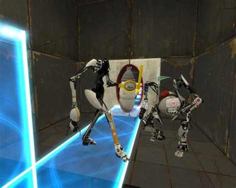 Portal 2 Co-Op - P-Body & Atlas Photo (40334686) - Fanpop