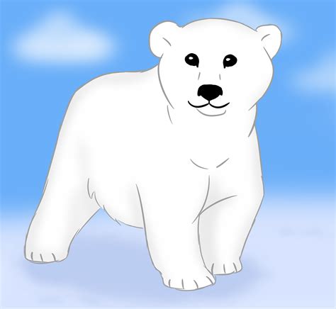 Polar Bears Drawing