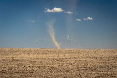 Mini Twister Over Farm Fields Stock Image - Image of clouds, field: 158986813