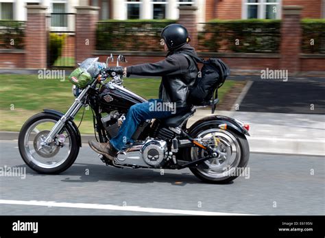 Harley-Davidson motorcycle Stock Photo - Alamy