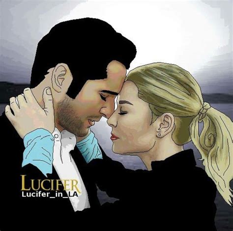 Lucifer and Chloe fan art | Lucifer, Lucifer morningstar, Tom ellis