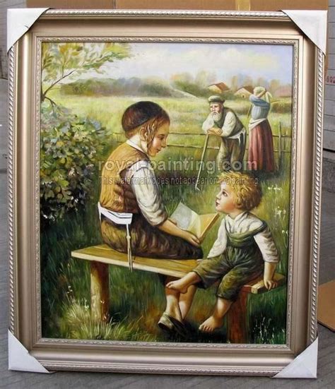 Jewish oil paintings reproductions | Painting, Art painting, Jewish art