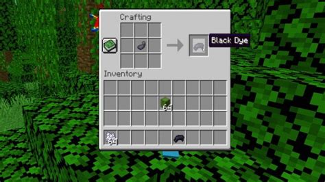 How to Make Black Dye in Minecraft? Recipe & Materials